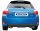 Bastuck Rear silencer with single tailpipe oval 120 x 80 mm LH - Toyota Auris Facelift