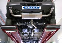 Bastuck Rear silencer with single tailpipe 1 x Ø 90 mm LH+RH - 05+ Suzuki Grand Vitara JT 5-Door