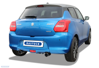 Bastuck Rear silencer with single tailpipe 1x Ø 90 mm rear pipe LH+RH - 17+ Suzuki Swift AZ 1.0L/1.2L