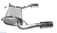 Bastuck Rear silencer with single tailpipe 1x Ø 90...