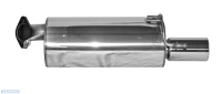 Bastuck Endschalldämpfer mit Einfach-Endrohr 1 x...