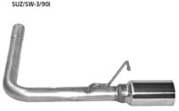 Bastuck Endrohrsatz LH 1 x Ø 90 mm - Suzuki Swift EZ/MZ (ohne Sport 1600)