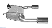 Bastuck Rear silencer with single tailpipe 2 x Ø...