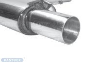 Bastuck Rear silencer with single tailpipe 1x Ø...