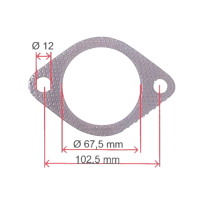 Bastuck Flanschdichtung - Hyundai / Kia / Opel / Toyota...