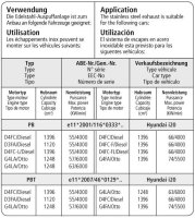 Bastuck Verbindungsrohr vorne - Hyundai i20 PB/PBT