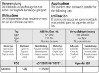 Bastuck Verbindungsrohr hinten - Hyundai i30(N) PDE 1.0/1.4/1.5/2.0 T-GDI (+ Performance) / 18+ Kia Ceed/ProCeed/XCeed CD (+GT 1.6 T-GDI)