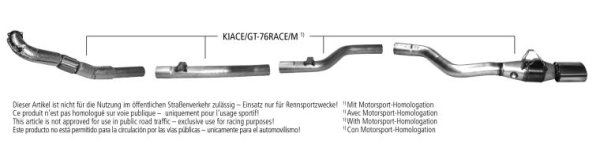 Bastuck Sports exhaust - Hyundai i30 GDH 1.6T / Kia Ceed GT JD 1.6T