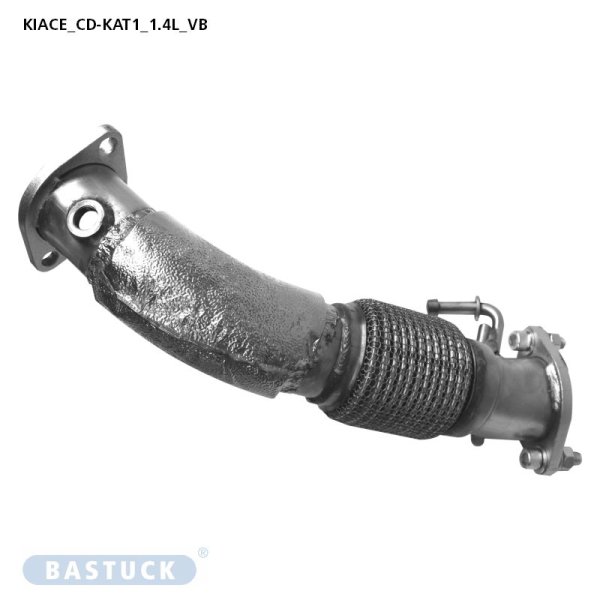 Bastuck Link pipe - 17+ Hyundai i30 PD 1.0/1.4 T-GDI / 18+ Kia Ceed/ProCeed/XCeed CD (+GT-Line / w/o 1.6 T-GDI)