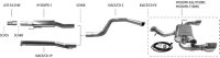 Bastuck Endschalldämpfer mit Einfach-Endrohr 1x Ø100 mm LH+RH, 30° schräg (im RACE Look) mit Abgasklappe - 17+ Hyundai i30 PD 1.0/1.4 T-GDI