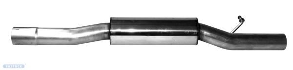 Bastuck Front silencer - 15+ Hyundai Tucson TLE 1.6T / Kia Sportage QLE 1.6T