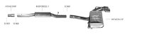 Bastuck Rear silencer with double exit 140 x 74 mm RH...