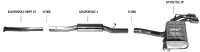 Bastuck Verbindungsrohr vorne - 19+ Hyundai Tucson TLE 1.6T / 19+ Kia Sportage QLE 1.6T (mit Partikelfilter)