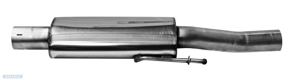 Bastuck Front silencer - Hyundai Veloster FS 1.6(T) (+Euro 6)