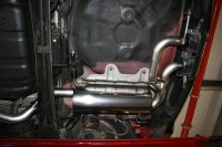 Bastuck Rear silencer with double central exit 2 x Ø 54 mm for original rear valance exit - Hyundai Veloster FS 1.6T (+ Euro 6)