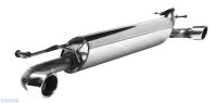 Bastuck Rear silencer with single tailpipe 1 x Ø...