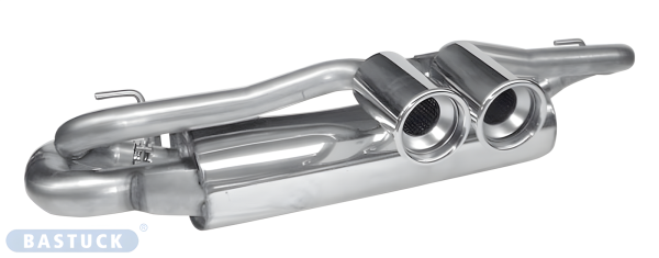 Bastuck Sport exhaust system with 2 tailpipes 2 x Ø 63 mm central exit - 96-00 Lotus Elise
