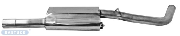 Bastuck Central silencer only RH right side - Chrysler 300C V6/V8 Petrol