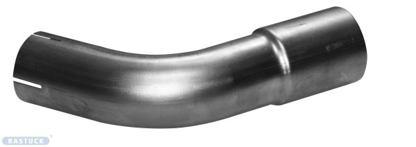 Bastuck Link pipe rear silencer on original system - VW Golf 7 Diesel (+ Models with sound generator / w/o Facelift)