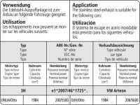 Bastuck Distanzscheibensatz für Querstrebe am Katalysator - Audi A3 8V 1.4 TSI (ohne CPTA/Otto, CZEA/Otto) / 1.8 TSI / Seat Leon 5F (+(ST) Cupra R) / Skoda Octavia 5E RS / 17+ VW Arteon 3H TSI 4Motion / VW Golf 7 GTI