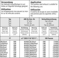 Bastuck Verbindungsrohr - Audi /Seat / VW Modelle