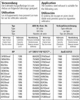 Bastuck Vorschalldämpfer - Audi / Seat / VW Modelle