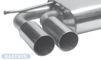 Bastuck Rear silencer with double tailpipes 2 x Ø...