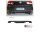 Bastuck Rear valance insert with cut out for 2 x double tailpipes, black matt, Carbon Style - VW Golf 6 GTI