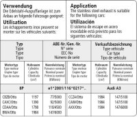 Bastuck Turboabgangsrohr inkl. Flansch und Dichtung - Audi / Seat / Skoda / VW Modelle