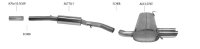 Bastuck Front silencer - Audi A3/S3 8L Quattro (+Diesel)...