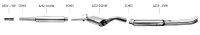 Bastuck Rear silencer with double tailpipes 2 x Ø...