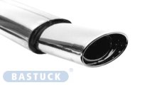 Bastuck Rear silencer with single tailpipe oval 153 x 95...