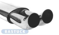 Bastuck Rear silencer with double tailpipes DTM 2 x...