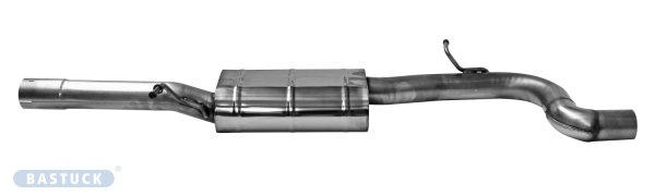 Bastuck Central silencer - 17+ VW Arteon 3H TSI 4Motion / 15+ VW Passat B8 TSI 4Motion