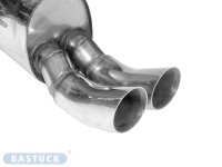 Bastuck Rear silencer with double tailpipes DTM 2 x Ø 76 mm - Seat Arosa / VW Lupo