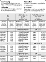 Bastuck Ersatzrohr für Vorschalldämpfer - VW Passat 3C/3CC Turbo Coupé