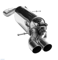 Bastuck Rear silencer with double tailpipe 2 x Ø...