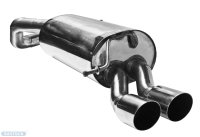 Bastuck Rear silencer with double tailpipe 2 x Ø...