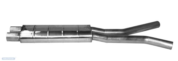 Bastuck Front silencer - Ford Mustang LAE 5.0 V8