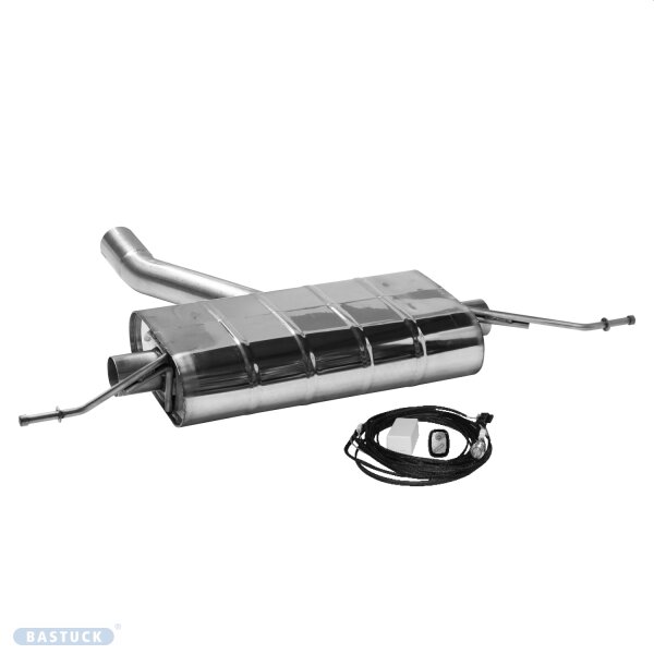 Bastuck Endschalldämpfer für Klappensteuerung - Volvo S60/ V60/ V90/ XC90