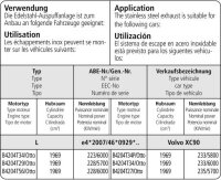 Bastuck Rear silencer - 18+ Volvo XC90 T8 Twin Engine Hybrid AWD/ Volvo V90 T6 PLUG-IN-HYBRID AWD