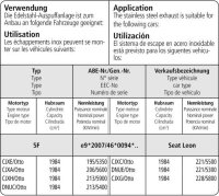 Bastuck Verbindungsrohr Mitte bei Montage Komplettanlage - Seat Leon 5F ST Cupra 2.0 / Skoda Octavia 5E RS