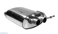 Bastuck Rear silencer LH with 2x exit tailpipes Ø...