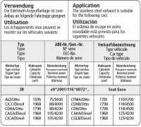 Bastuck Ersatzrohr für Vorschalldämpfer Endschalldämpfer LH (+RH) - 00-08 Audi A4 B6/B7 4-Zylinder 2WD inkl. Turbo Limousine/Avant (8E)/Cabrio (8H) ESD LH + RH / Seat Exeo (4-Zylinder / ohne 2.0 Turbo)