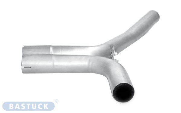 Bastuck Y-Link pipe for 2 rear silencers - 00-08 Audi A4 B6/B7 4/6-Cylinder (w/o Diesel) 2WD incl. Turbo Saloon/Estate (8E)/Convertible (8H) rear silencer LH + RH / Seat Exeo (2.0 Turbo only)