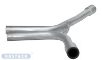 Bastuck Y-Link pipe for 2 rear silencers - 00-08 Audi A4 B6/B7 4-Cylinder 2WD incl. Turbo Saloon/Estate (8E)/Convertible (8H) rear silencer LH + RH / Seat Exeo (1.8 Turbo only)