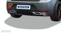 Bastuck Rear silencer with double tailpipe 2 x Ø 63 mm, with exhaust flap - 17+ Seat Ibiza 6F (KJ) FR