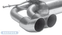 Bastuck Rear silencer DTM with double tailpipes 2 x...