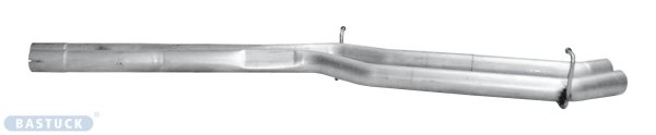 Bastuck Tube replacing front silencer - 00-08 Audi A4 B6/B7 6-Cylinder 2WD w/o Diesel Saloon/Estate (8E) / Convertible (8H)