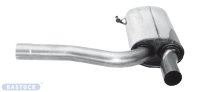 Bastuck Front silencer - 94-00 Audi A4 B5 (+Estate / w/o...